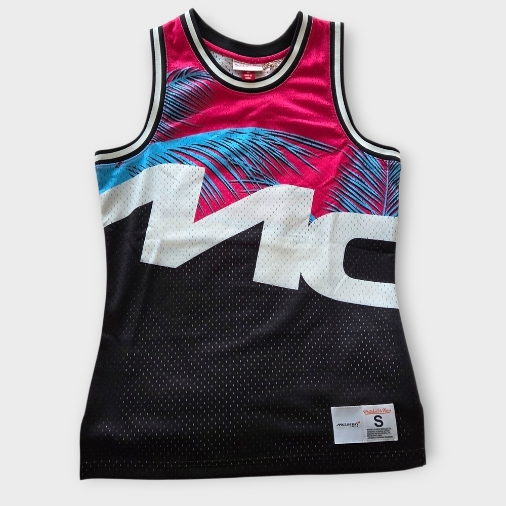 NWT Mitchell & Ness x McLaren F1 Miami GP Big Face Tank Jersey